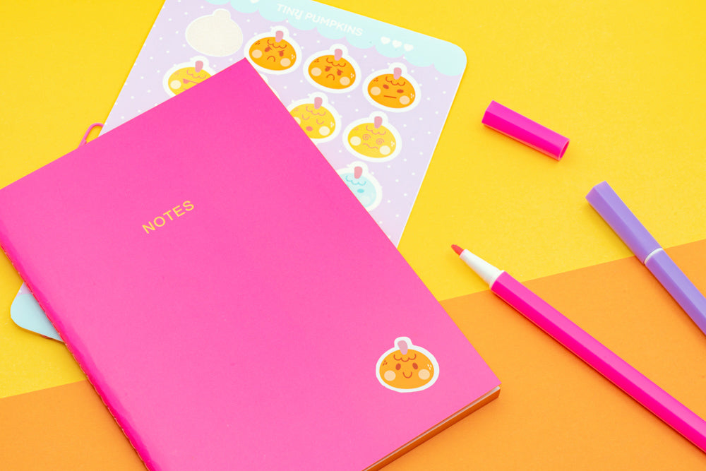 PUMPKIN EMOJI STICKER SHEET