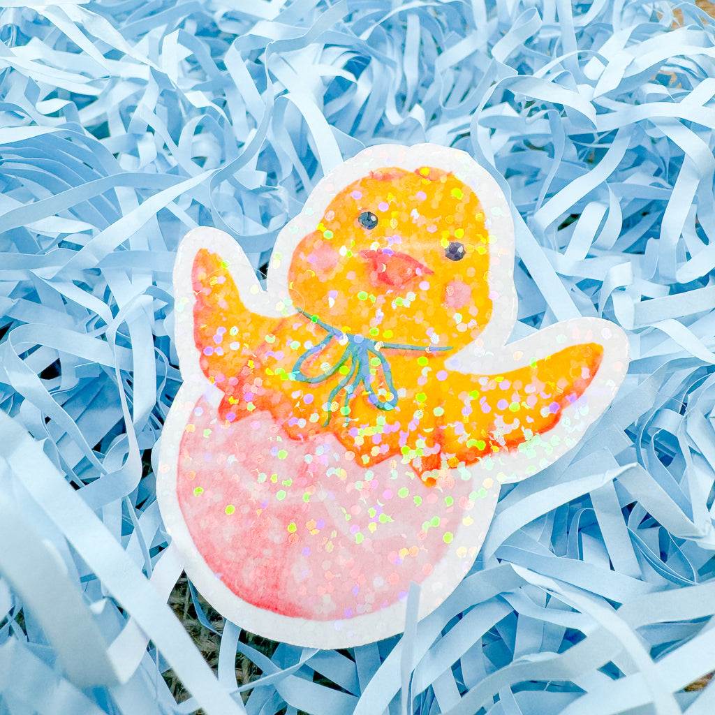 GLITTER EASTER STICKERS